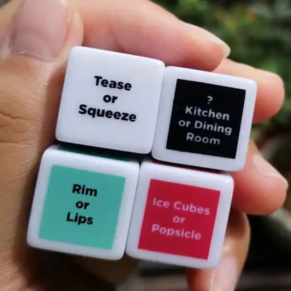 Ultimate Roll Oral Sex Dice Held In Hand