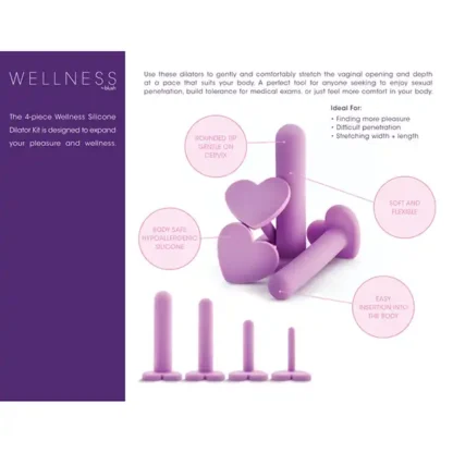 Blush Wellness 4-Piece Dilator Kit Description
