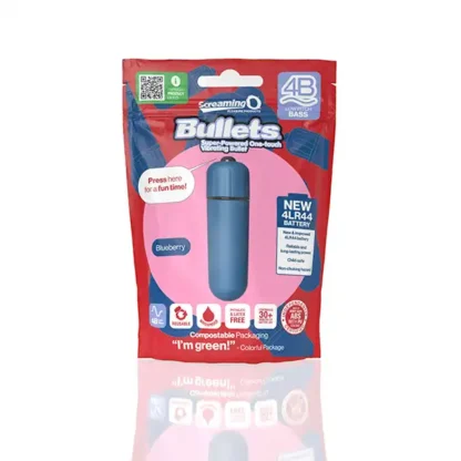 Screaming O 4B Bullet Vibrator Packaging Front