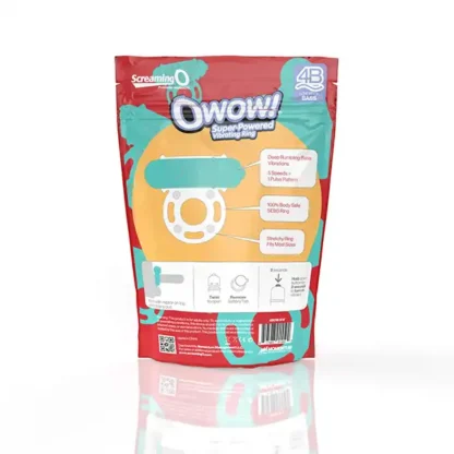 Screaming O 4B OWow Vibrating Ring Packaging Back