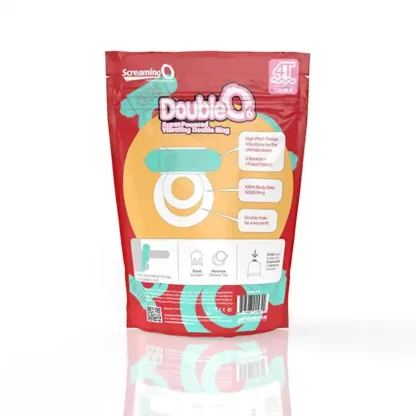 Screaming O 4T Double O 6 Vibrating Ring Packaging Back
