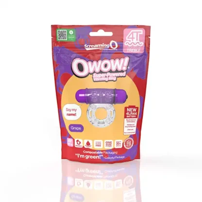 Screaming O 4T Tickle & Tease OWow Vibrating Ring Packaging