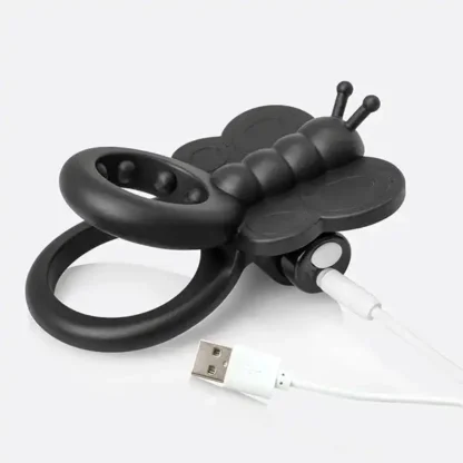 Screaming O Charged Monarch Butterfly Ring Vibrator Side View