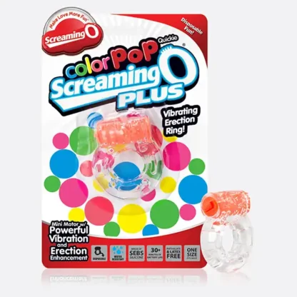 Screaming O ColorPoP Quickie Screaming O Plus Vibrating Ring Packaging