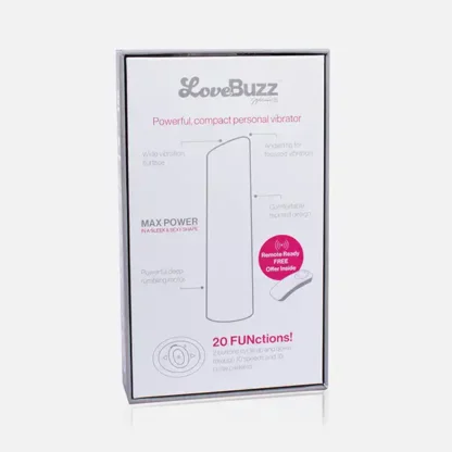 Screaming O LoveBuzz Positive Angle Vibrator Packaging Back