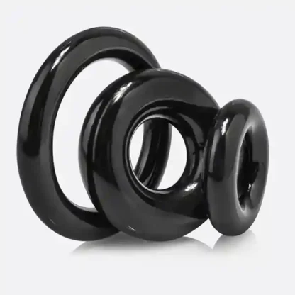Screaming O Ring O x3 Cock Ring Set Angled View