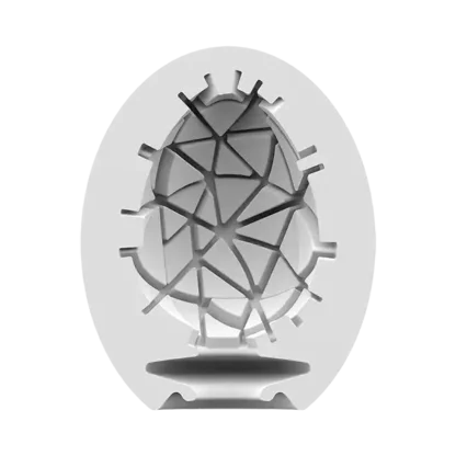 Satisfyer 3-piece Egg Set Masturbator - Crunchy Internal Texture