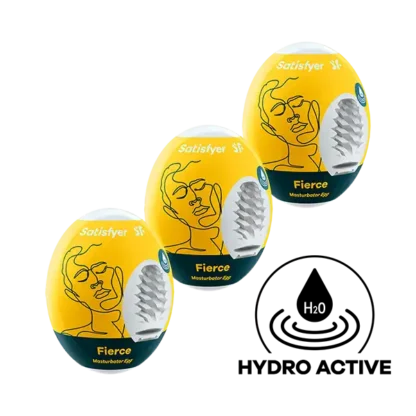 Satisfyer 3-piece Egg Set Masturbator - Fierce