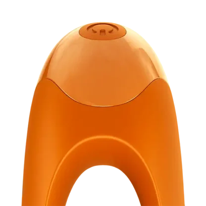 Satisfyer Candy Cane Vibrator Power Button Close Up