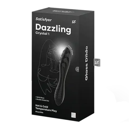 Satisfyer Dazzling Crystal 1 Dildo Packaging