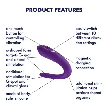 Satisfyer Double Classic Vibrator Features