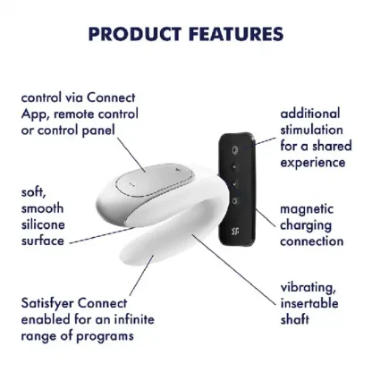 Satisfyer Double Fun Connect App Vibrator Features