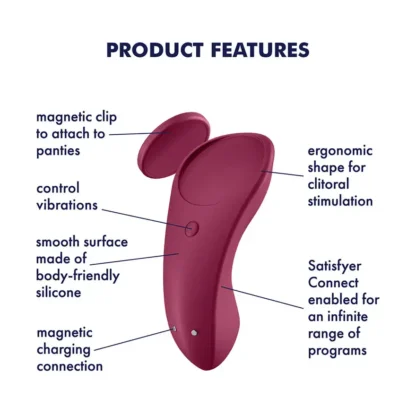 Satisfyer Partner Box 1 Vibrator Set Panty Vibrator Features
