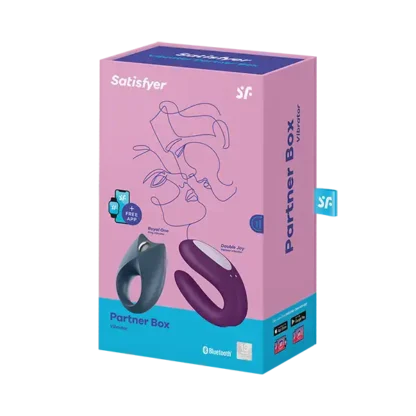 Satisfyer Partner Box 2 Vibrator Set Packaging