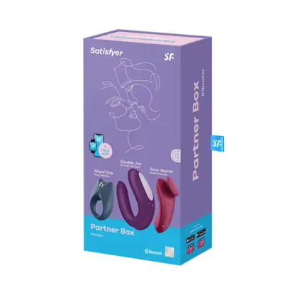 Satisfyer Partner Box 3 Vibrator Set Packaging