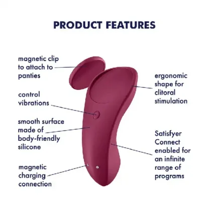 Satisfyer Partner Box 3 Vibrator Set Panty Vibrator Features