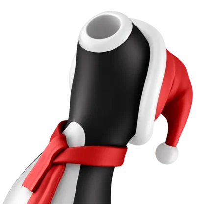 Satisfyer Penguin Holiday Edition Air Pulse Clitoral Stimulator Stimulator Close Up