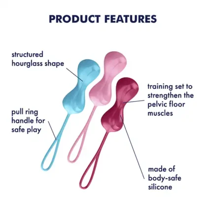 Satisfyer Power Balls Kegel Beads Features