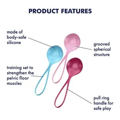 Satisfyer Strengthening Balls Kegel Balls Features