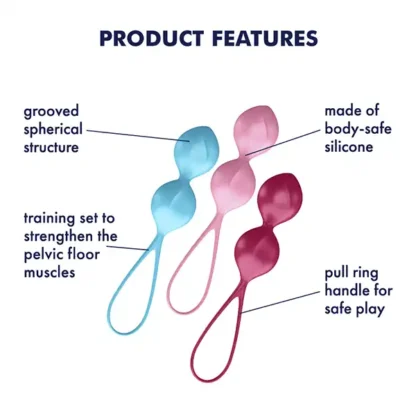 Satisfyer V Balls Kegel Balls Features