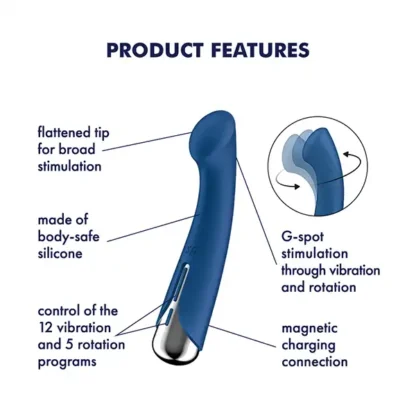Satisfyer Spinning G-Spot 1 Features