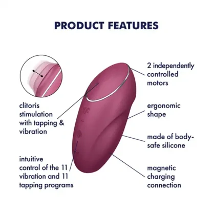 Satisfyer Tap & Climax 1 Features