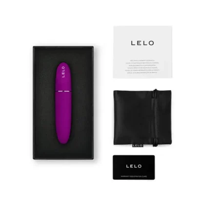 Lelo Mia 3 Bullet Vibrator Packaging Contents