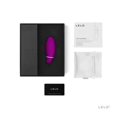 Lelo Smart Bead Bullet Vibrator Package Contents