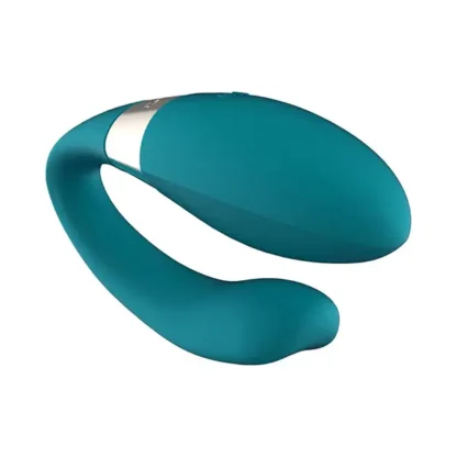 Lelo Tiani Duo Couple's Vibrator Angled View