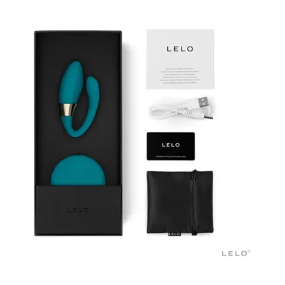 Lelo Tiani Duo Couple's Vibrator Package Contents