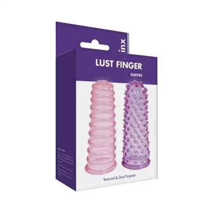 Kinx Lust Finger Sleeves Packaging Front