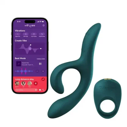 We-Vibe Date Night Set Next to Smartphone