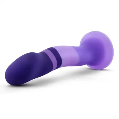 Blush Avant Purple Rain D2 Dildo Head Close Up