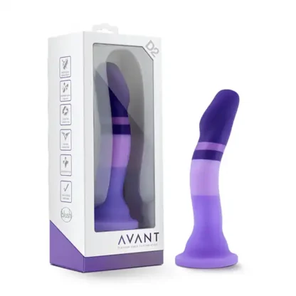 Blush Avant Purple Rain D2 Dildo Packaging