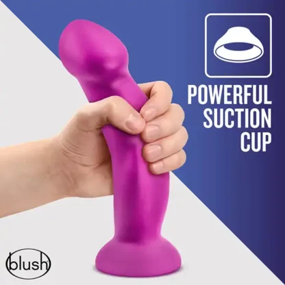 Blush Avant Suko D11 Dildo Squeezed In Hand