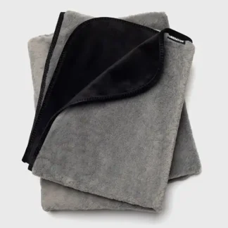 Liberator Fascinator Fur Blanket Grey