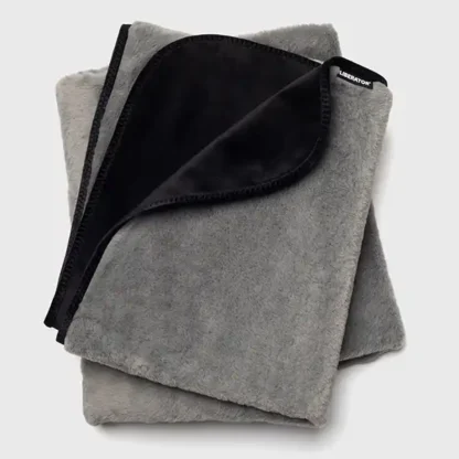 Liberator Fascinator Fur Blanket Grey
