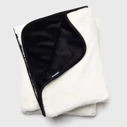 Liberator Fascinator Fur Blanket White