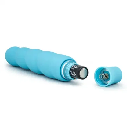 Blush Anastasia Vibrator Battery Port Open