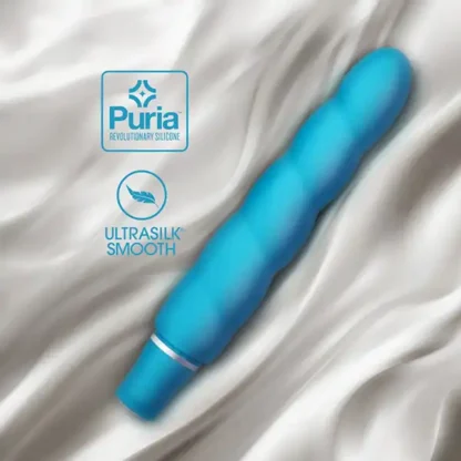 Blush Anastasia Vibrator On Silky Sheets