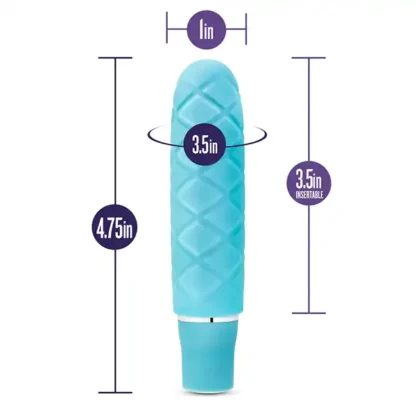 Blush Cozi Vibrator Side Details