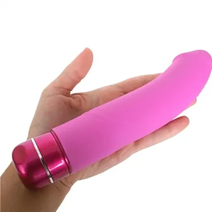 Blush Luxe Beau G-Spot Vibrator Held In Hand