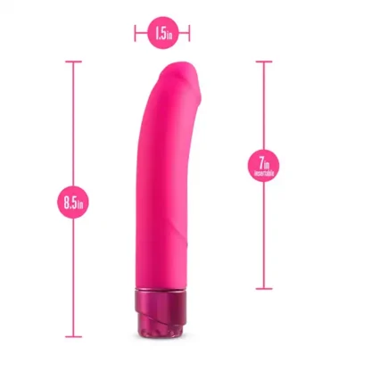 Blush Luxe Beau G-Spot Vibrator Size Details