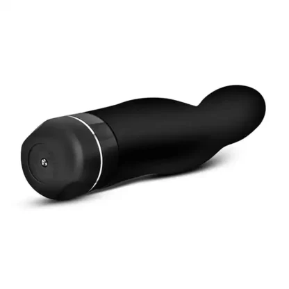 Blush Luxe Gio Vibrating Dildo Control Close Up