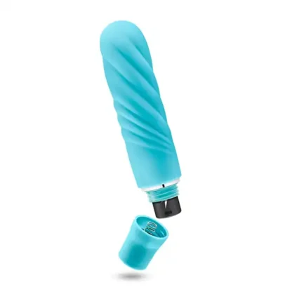 Blush Luxe Nimbus Mini Vibrator Battery Compartment Open