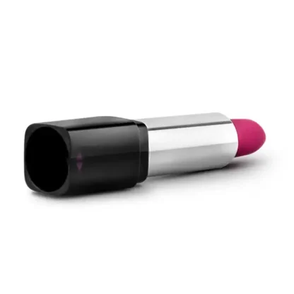 Blush Rose Discreet Lipstick Vibrator Close Up of Back