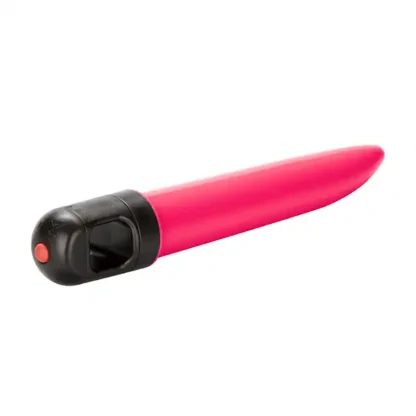 CalExotics Double Tap Speeder Vibrator Control Button Close Up