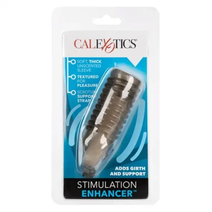 CalExotics Ribbed Stimulation Enhancer Girth Enhancer Packaging Front