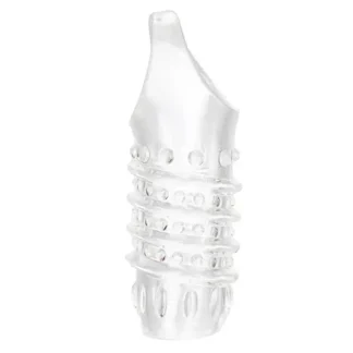 CalExotics Studded and Swirly Stimulation Enhancer Girth Enhancer Side View