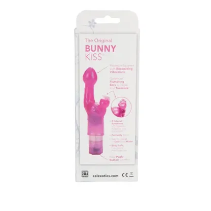 CalExotics The Original Bunny Kiss Vibrator Packaging Back